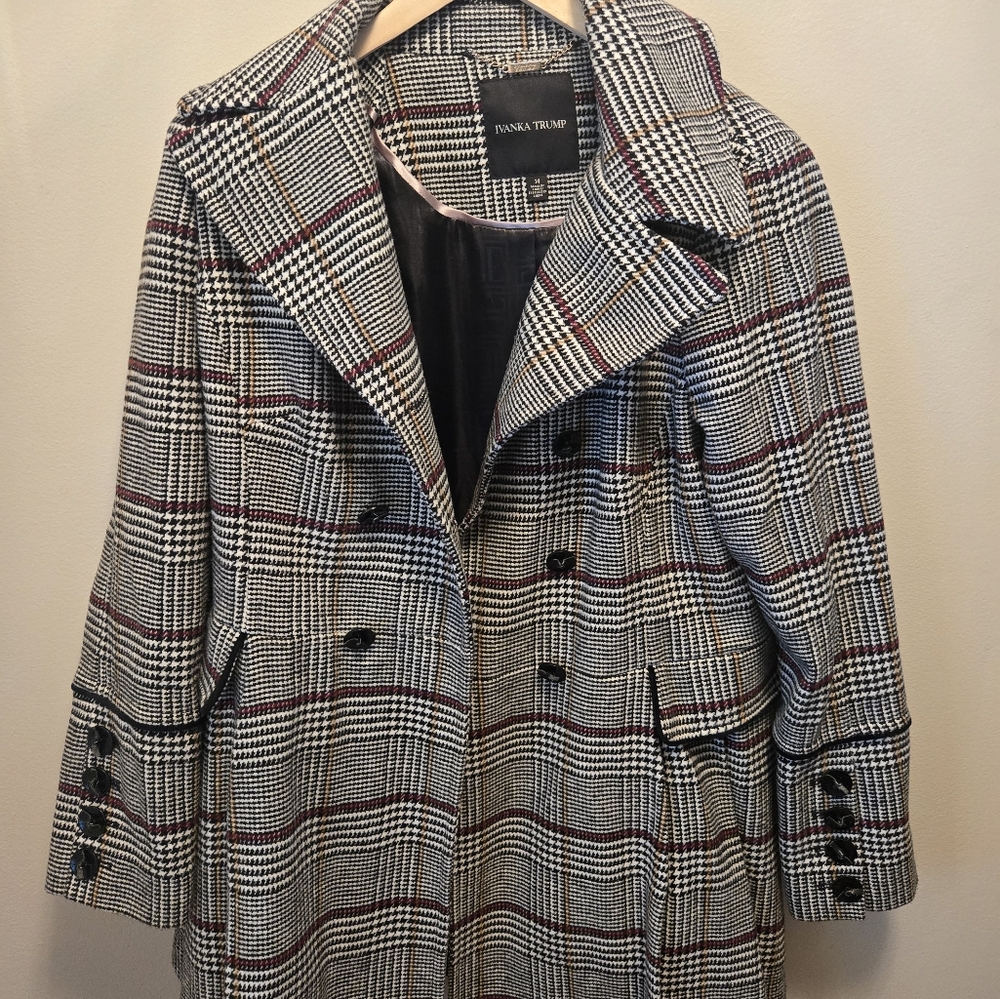 Ivanka Trump Wool Peacoat. Size Med.